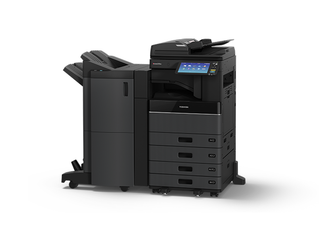 Toshiba e-STUDIO 2520AC Multifunction A3 Colour Printer with Reversing Document Feeder, Hole Punch and Booklet Finisher