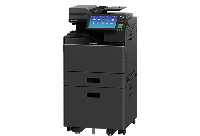 Toshiba e-STUDIO330AC Multifunction A4 Colour Printer with Dual Scan Document Feeder and Pedestal 