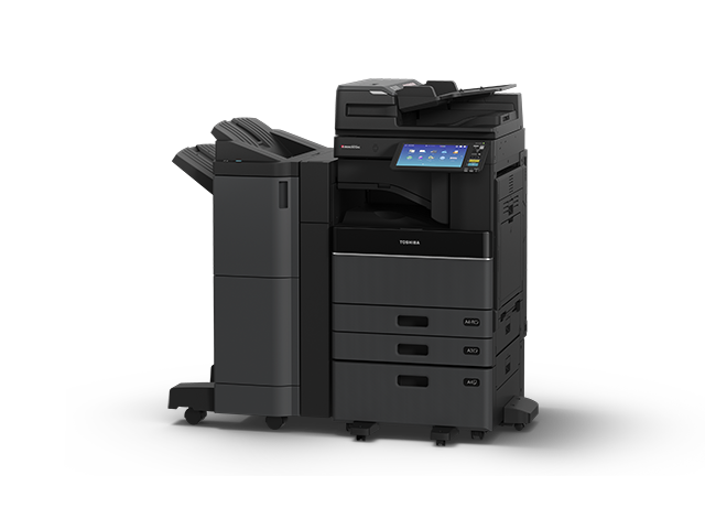 Toshiba e-STUDIO6525AC Multifunction A3 Colour Printer with Dual Scan Document Feeder and Staple Finisher