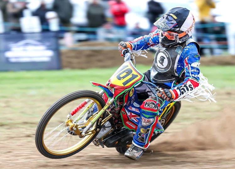 Cameron Taylor in action.